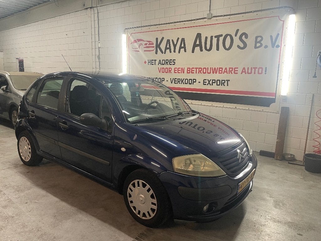 Citroën C3 1.4 I 5-DEURS AIRCI Blauw, Auto's, Voorwielaandrijving, Blauw, Origineel Nederlands, Bedrijf