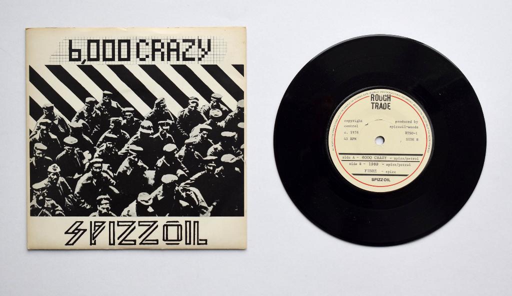 Spizzoil – 6000 Crazy vinyl 7”, Gebruikt, Verzenden, 7 inch, Single