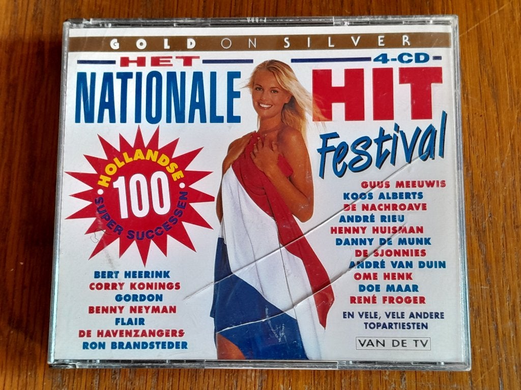 Het Nationale Hit Festival - Gold on Silver 4-CD, Gebruikt, Overige genres, Ophalen of Verzenden, Verzamelalbum