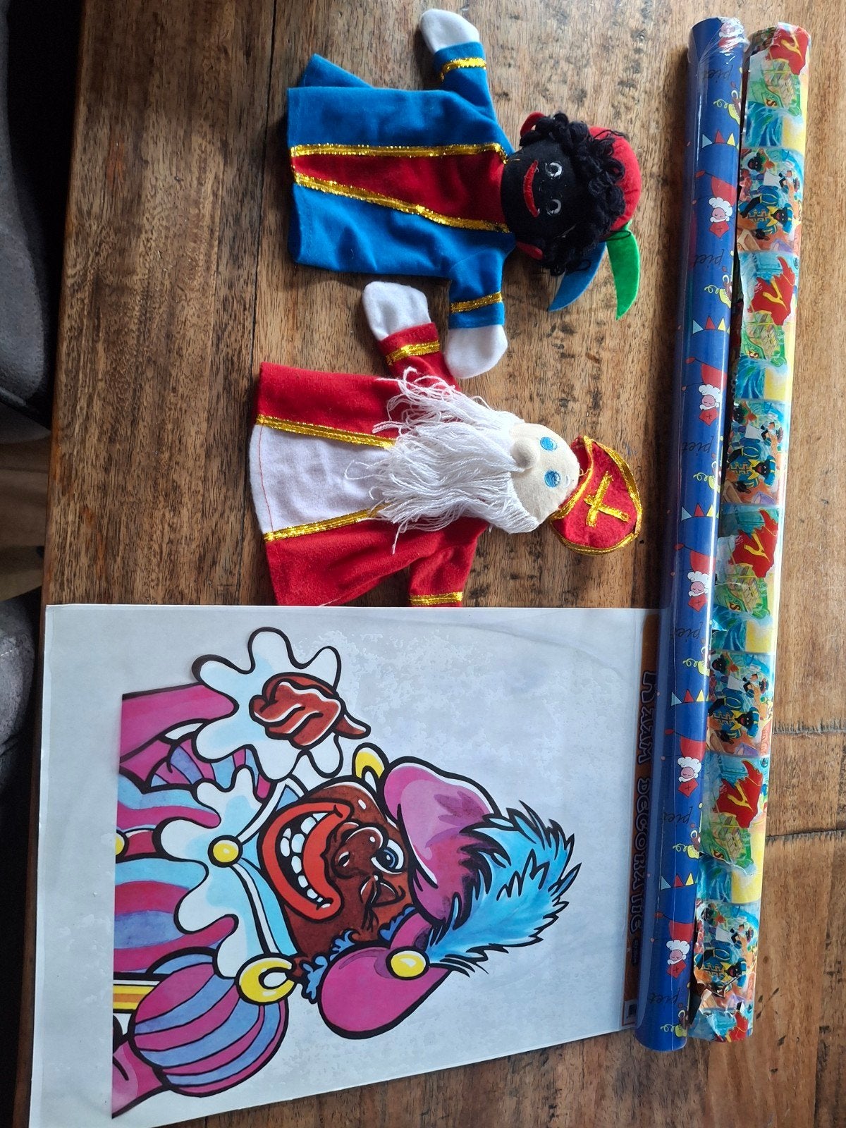 sinterklaas en piet, Ophalen of Verzenden