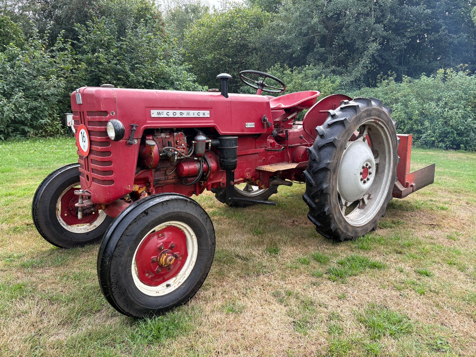 Mc cormick d430, Ophalen of Verzenden, Zo goed als nieuw