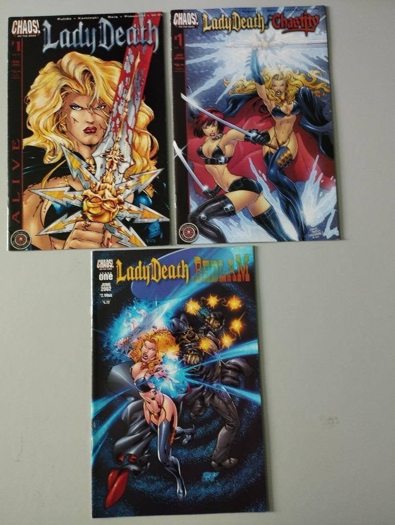 Lady death chaos comics, Boeken, Strips | Comics, Ophalen, Amerika, Nieuw, Meerdere comics