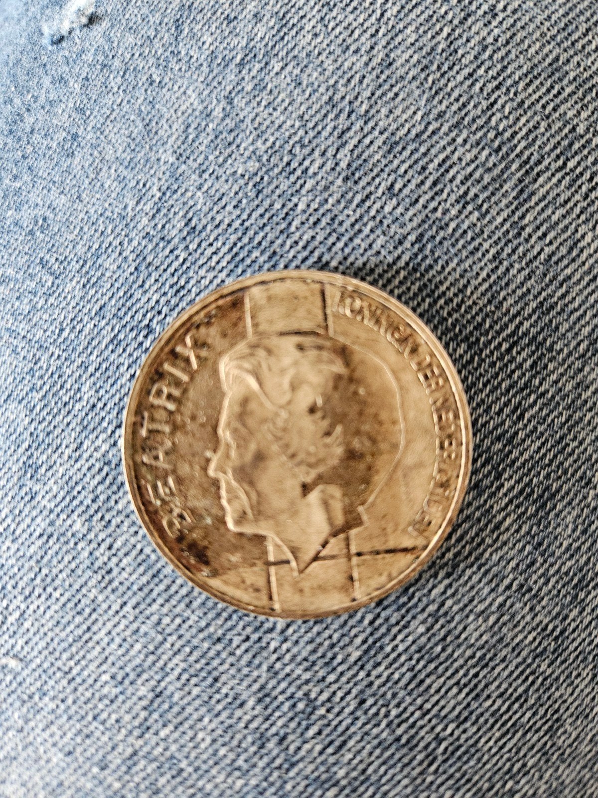 Zeldzame 10 cent Benelux munt Koningin Beatrix 1981, Ophalen of Verzenden, Koningin Beatrix, 10 cent, Losse munt