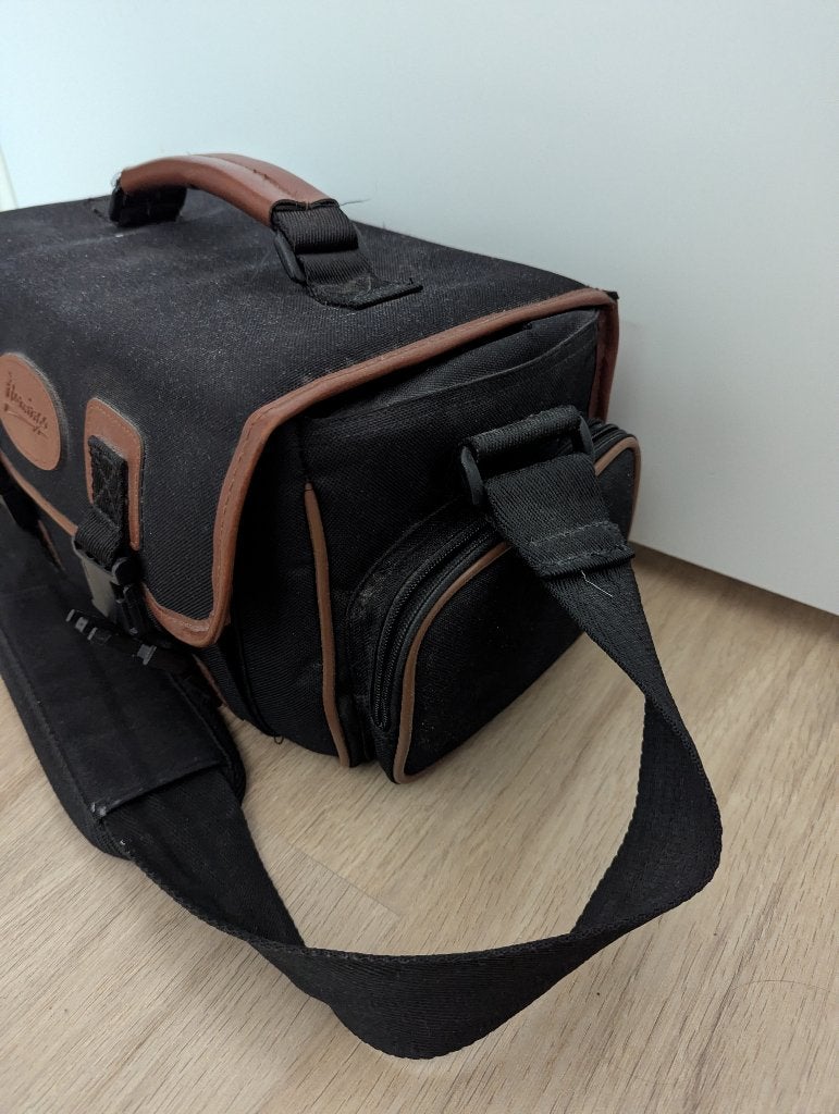 Camera/apparatuur tas, Ophalen, Gebruikt, Zwart, Minder dan 40 cm