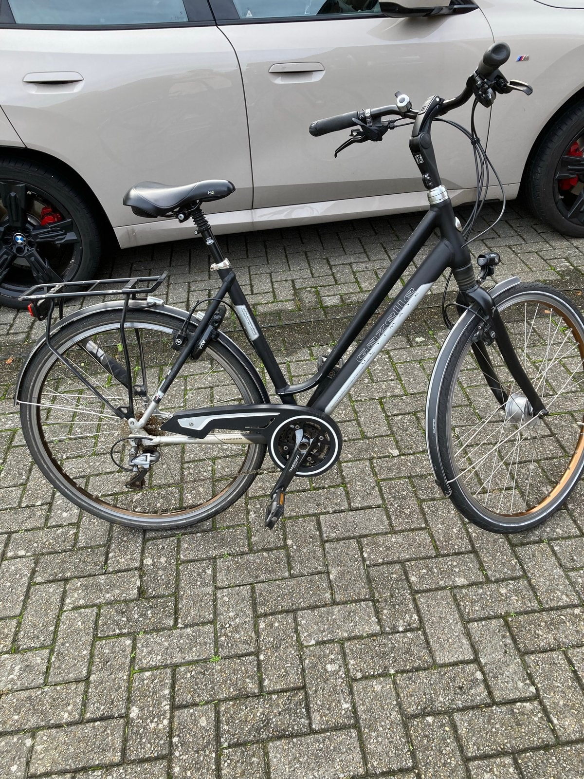 Gazelle D53 Damesfiets  zwart voor 245,00 euro, Ophalen, Velgrem, Versnellingen, Gazelle