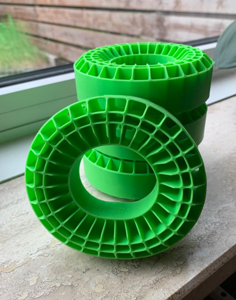 Nieuwe Injora green (soft) silicone inserts voor 118-122mm, Hobby en Vrije tijd, Modelbouw | Radiografisch | Auto's, Ophalen of Verzenden