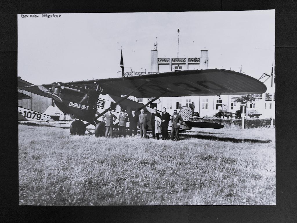 Foto van een Dornier Merkur (LU1), Ophalen of Verzenden, Gebruikt, Kaart, Foto of Prent