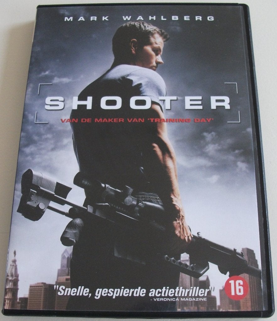 Dvd *** SHOOTER *** Zet je schrap voor keiharde actie, Vanaf 16 jaar, Ophalen of Verzenden, Zo goed als nieuw, Actiethriller