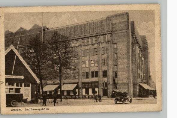 Utrecht Jaarbeursgebouw nu muziekcentrum Vredenburg st1931