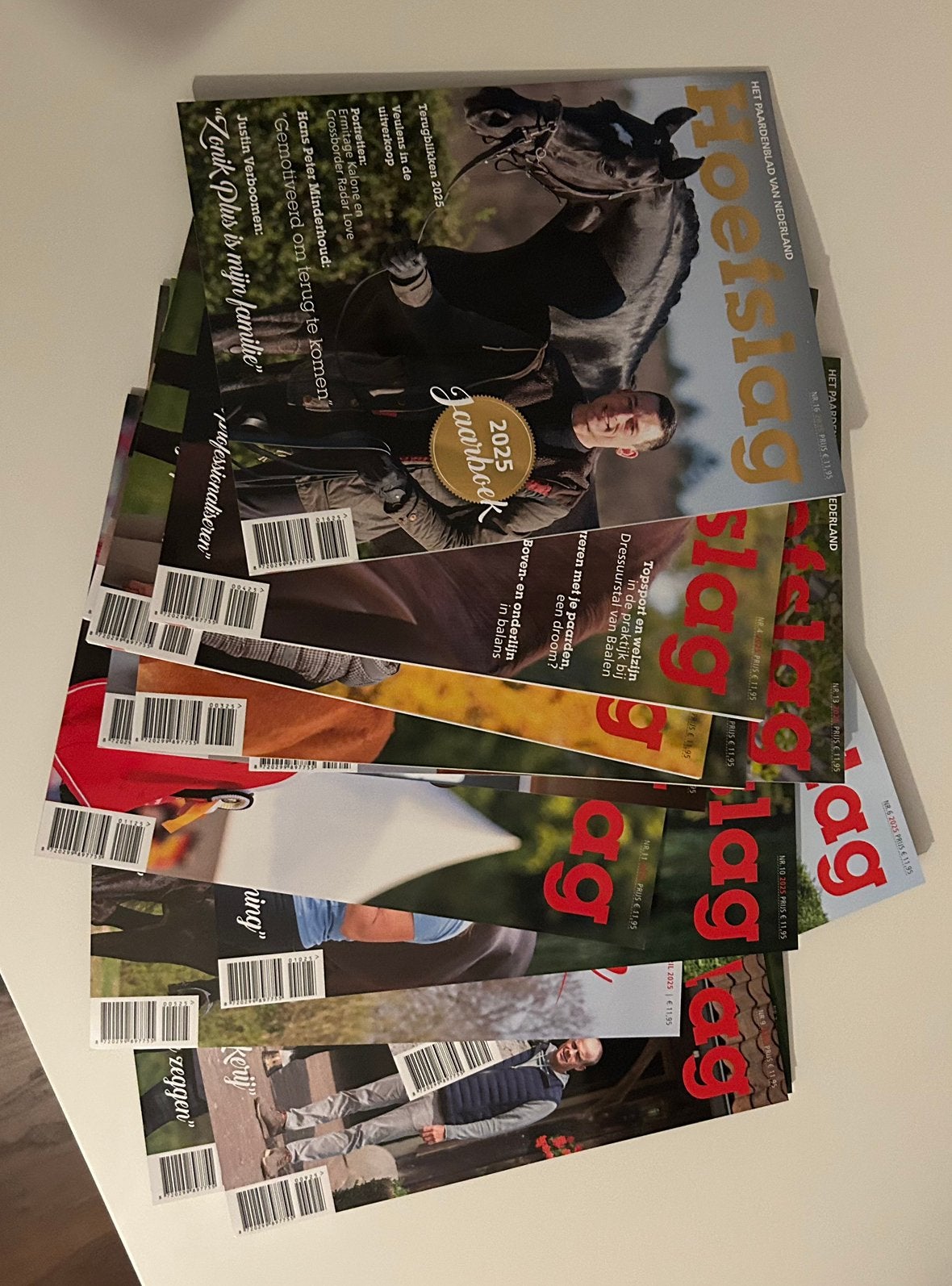 Hoefslag magazines 2025, Ophalen of Verzenden, Nieuw