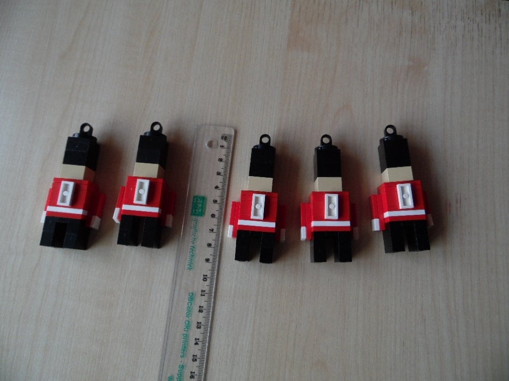 Lego Kerst Notenkrakers mannetjes, Diversen, Ophalen of Verzenden, Zo goed als nieuw