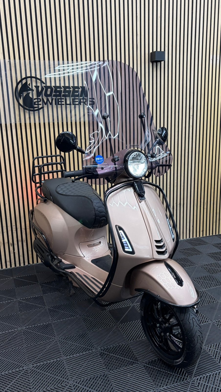 Vespa Primavera | Rose Gold  | 2020 | 350 KM  | Nieuwstaat, Fietsen en Brommers, Overige modellen, Maximaal 45 km/u, Ophalen of Verzenden