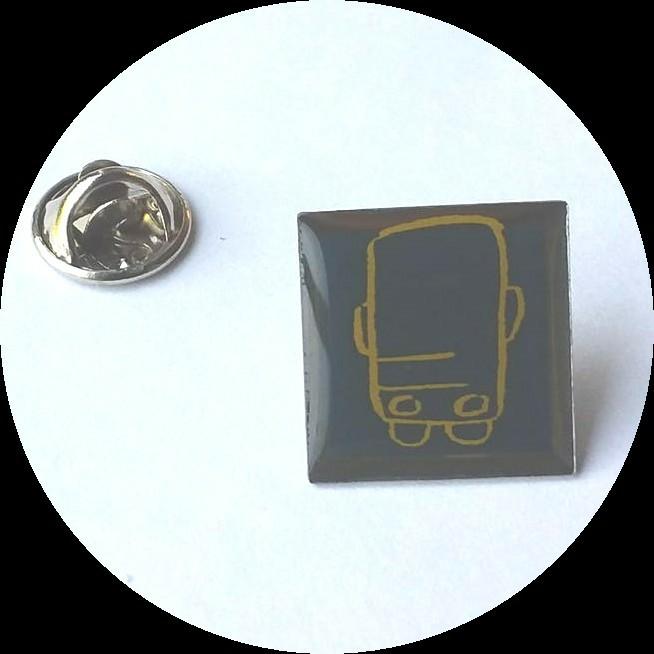 VOLVO autobus touringcar pin, Verzamelen, Ophalen of Verzenden, Zo goed als nieuw, Transport, Speldje of Pin