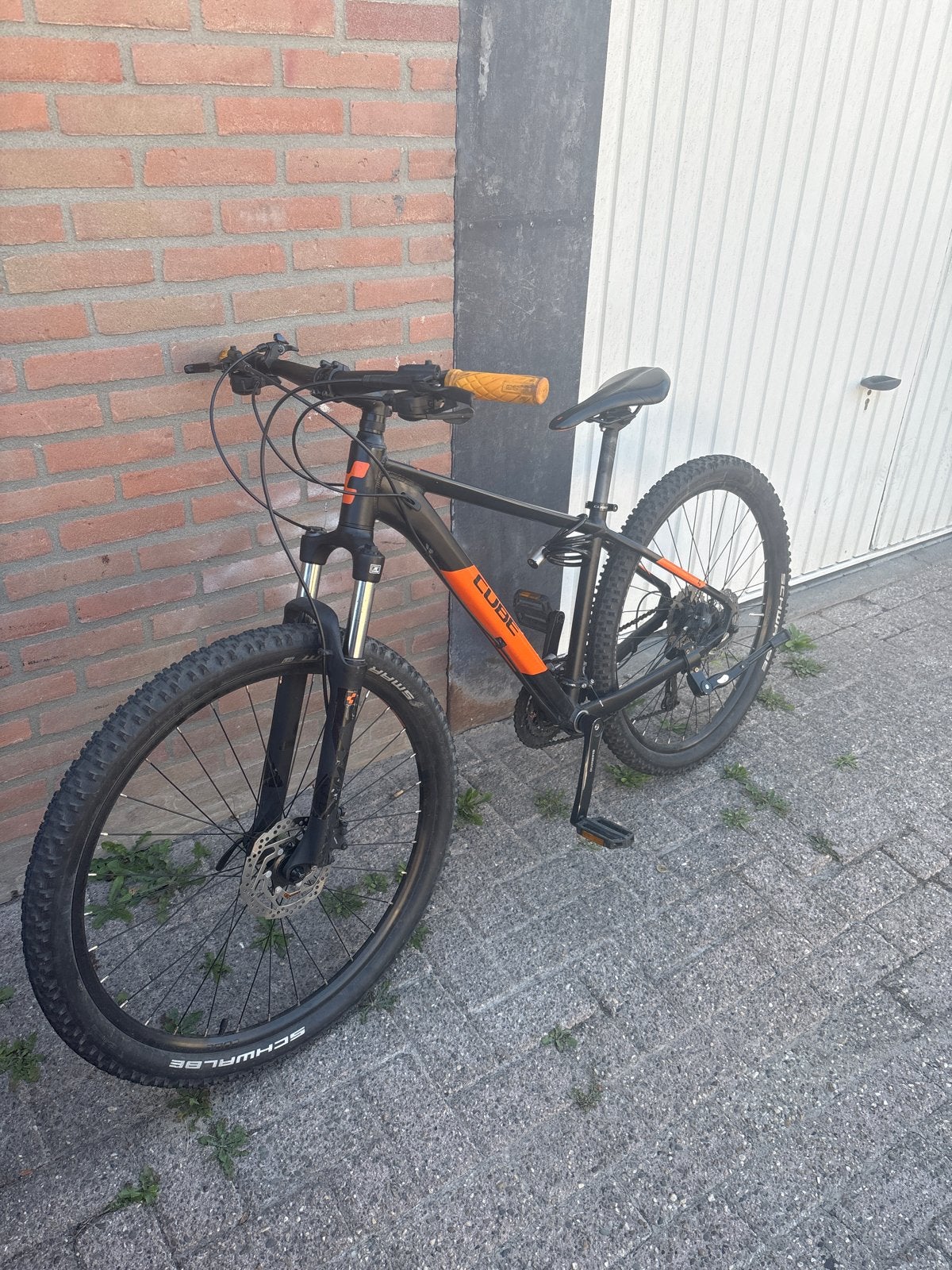 Cube Aim SL Oranje Zwart Mountainbike Shimano 28 versn., Fietsen en Brommers, Fietsen | Mountainbikes en ATB, Hardtail, Heren