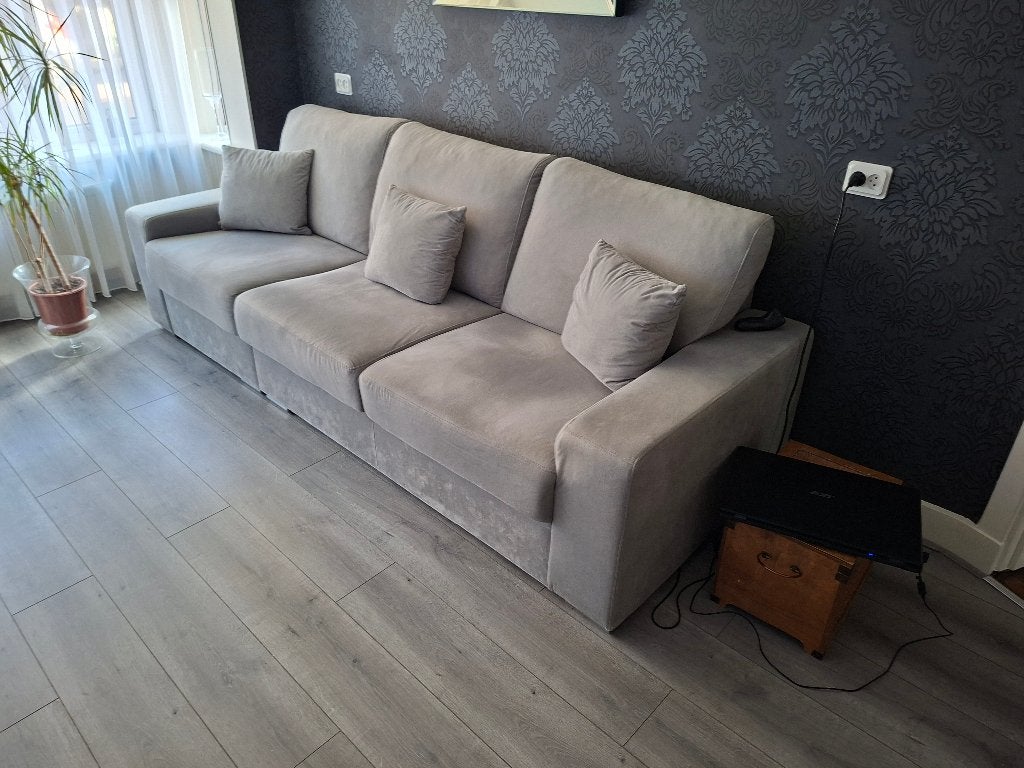 Bank, Ophalen, Gebruikt, Driepersoons, 75 tot 100 cm