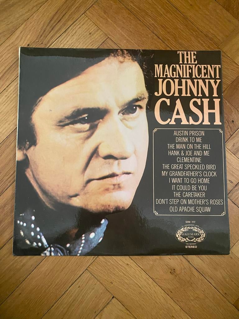Johnny Cash – The Magnificent Johnny Cash LP, Ophalen of Verzenden, Gebruikt