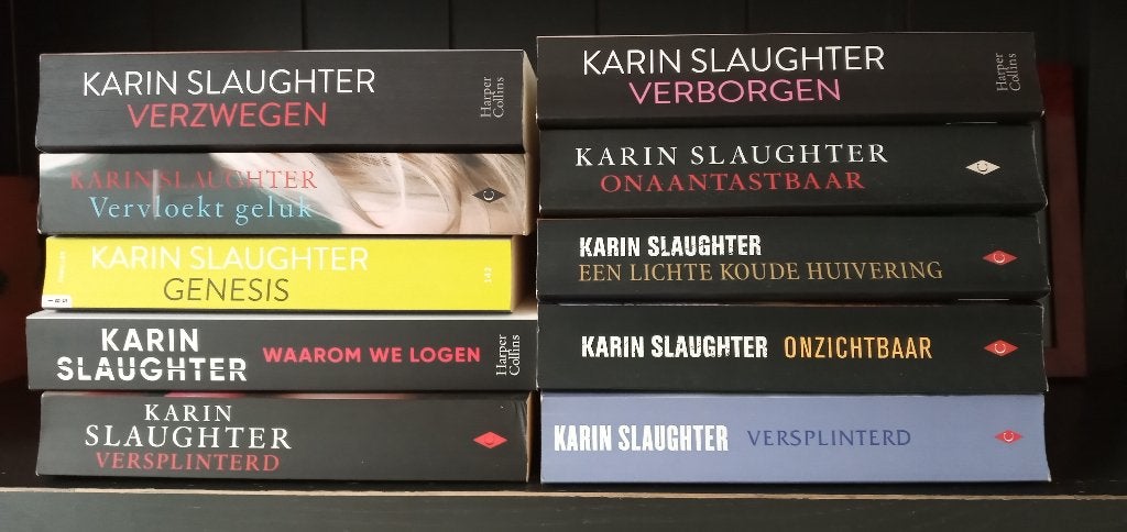 Karin Slaughter boeken misdaadroman thriller -1euro 1 boek, Ophalen of Verzenden, Gelezen, Karin Slaughter, Nederland