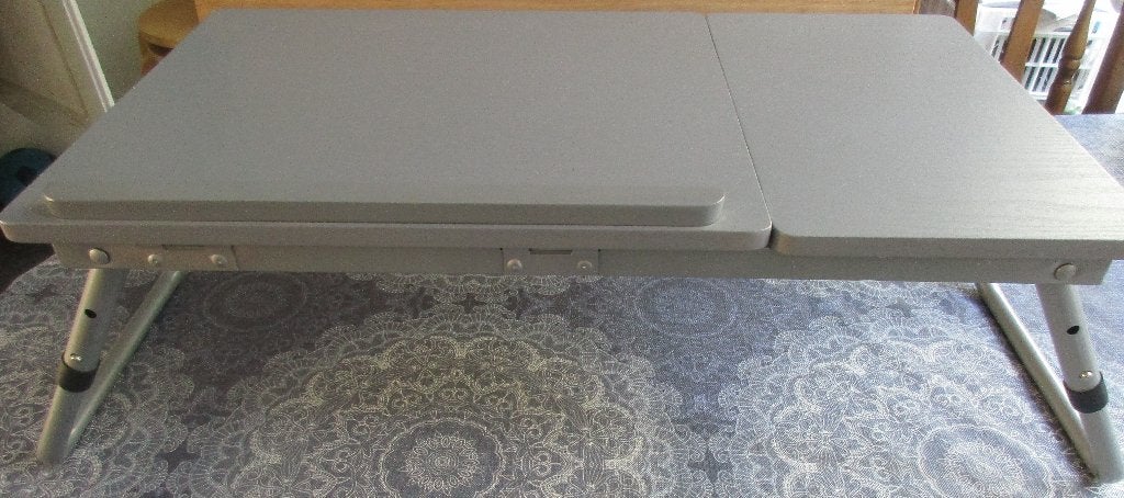 laptoptafel / bedtafel - te verstellen, kantelen, inklappen, Ophalen of Verzenden, Zo goed als nieuw