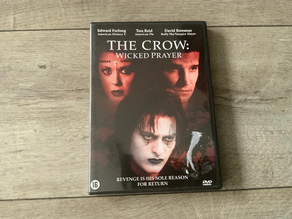 DVD - The Crow Wicked Prayer, Alle leeftijden, Ophalen of Verzenden, Zo goed als nieuw