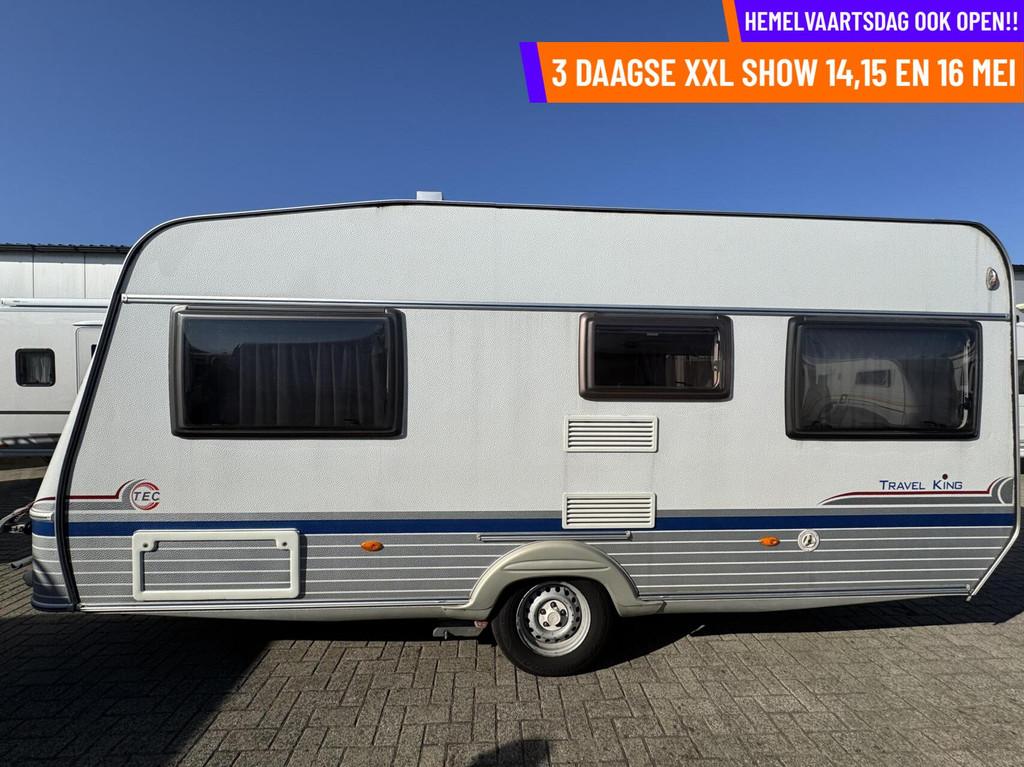 Tec TRAVELKING 460 TDF,  FRANSBED, MOVER, VOORTENT, RONDZI, Caravans en Kamperen, Caravans, T.E.C., Rondzit, Bedrijf, Mover
