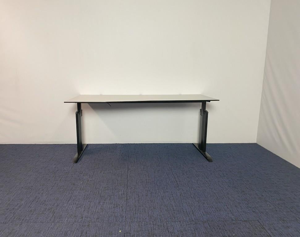 12 x Wingbureau Lensvelt Compass, 180 x 90/80 cm., Huis en Inrichting, Bureaus, Ophalen, In hoogte verstelbaar, Gebruikt, Computerbureau
