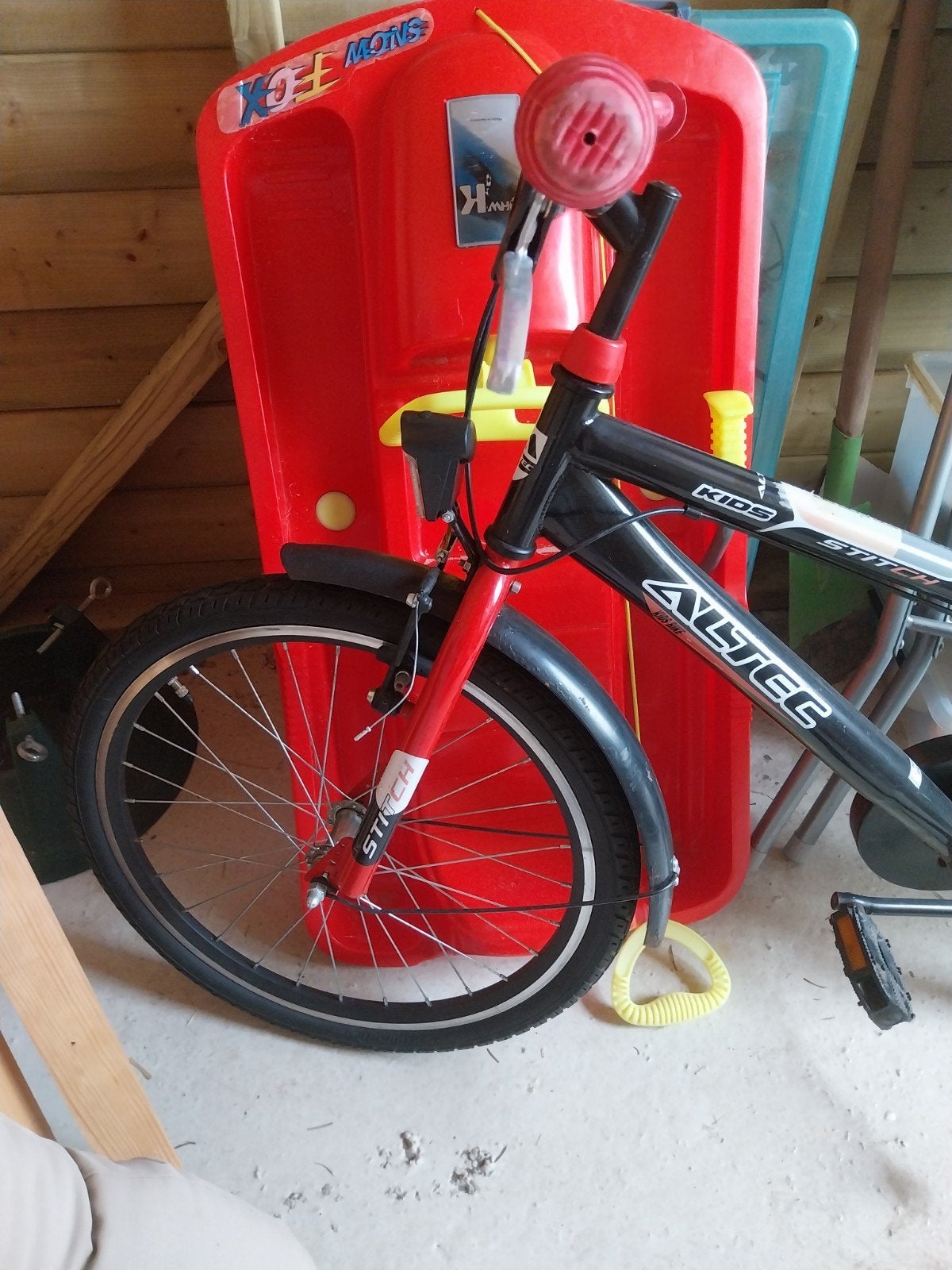 Kinderfietsje, Fietsen en Brommers, Fietsen | Kinderfietsjes, Ophalen, Altec, Gebruikt, Terugtraprem