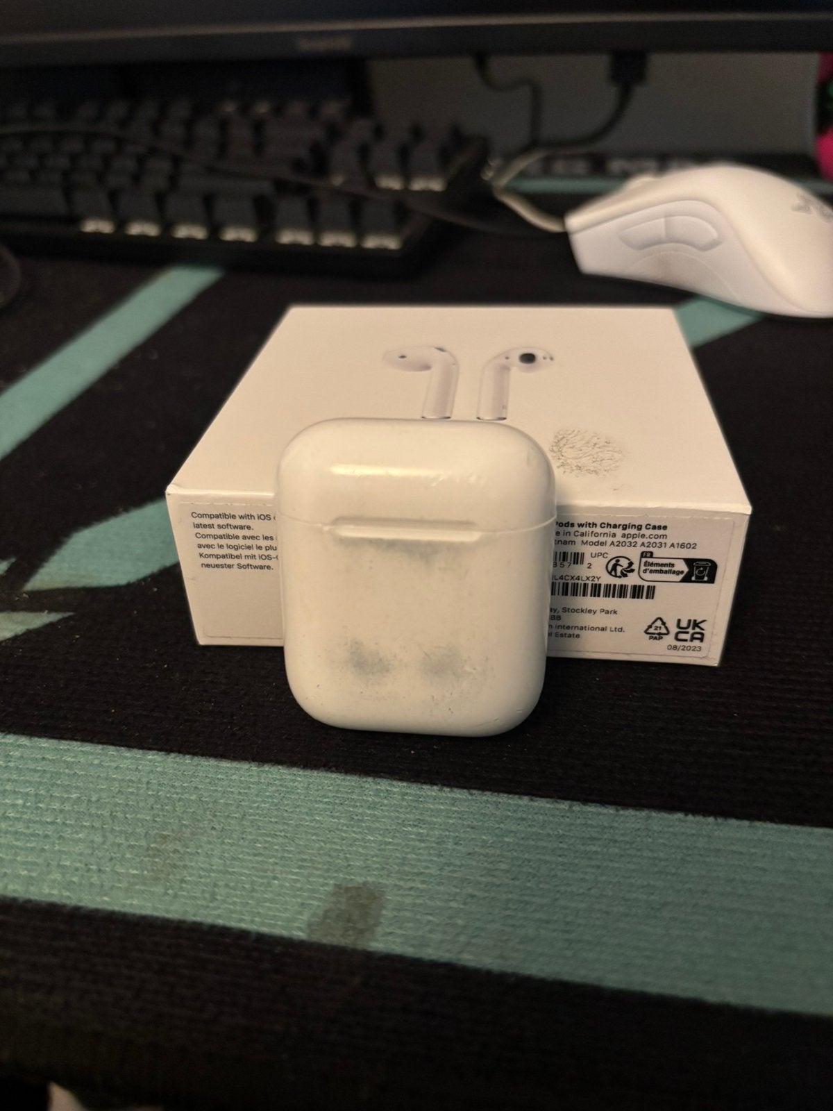 Airpods gen 2, Ophalen of Verzenden, Gebruikt, Overige merken, Bluetooth
