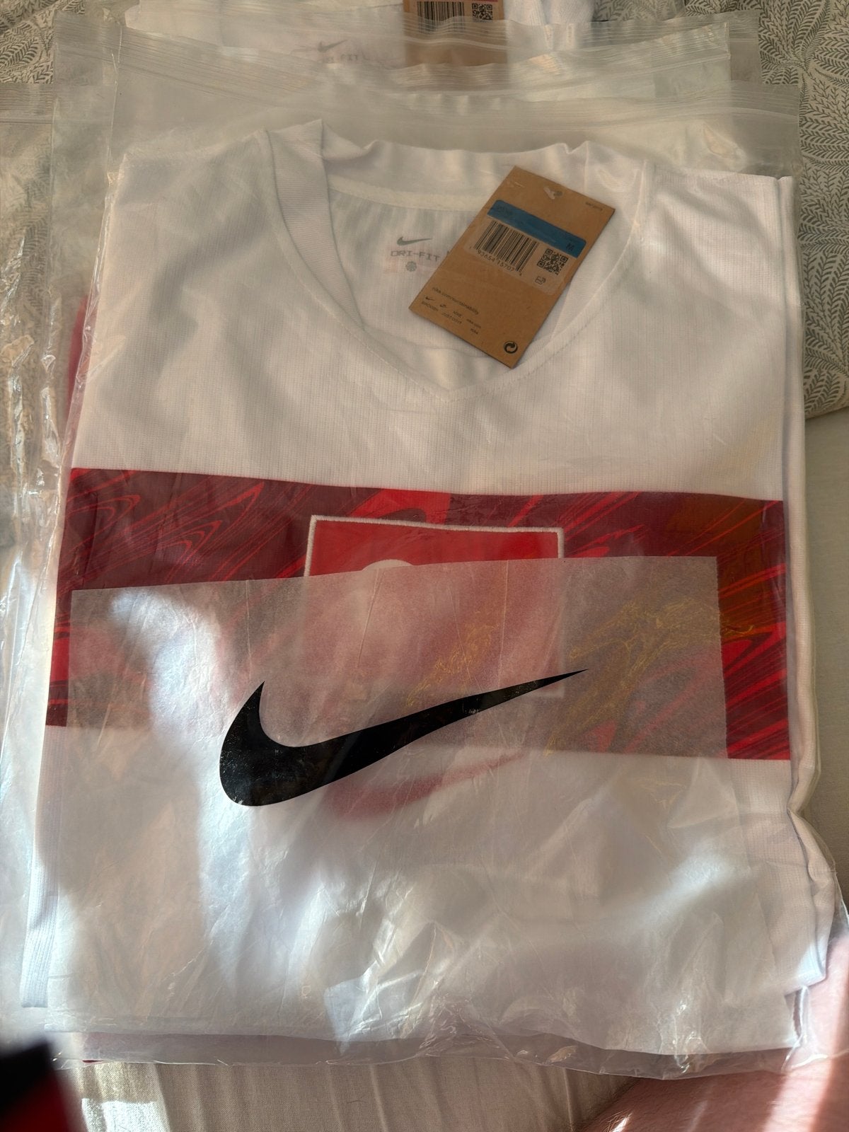 Nike Turkije Thuisshirt 2026/2027 - Maat M, Kleding | Heren, Ophalen of Verzenden, Nieuw, Maat 48/50 (M), Wit