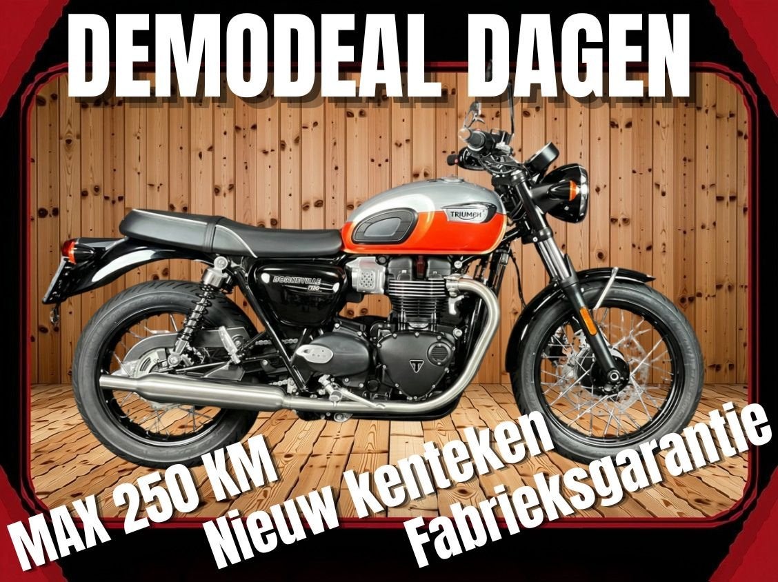 Triumph BONNEVILLE T100 (bj 2026), Nieuw, Bedrijf, 900 cc, Meer dan 35 kW