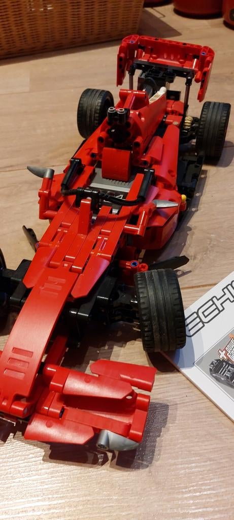 Technic bouwblokken Formule 1 wagen afstandbestuurbaar, Ophalen of Verzenden, Zo goed als nieuw, Overige schalen, Auto onroad