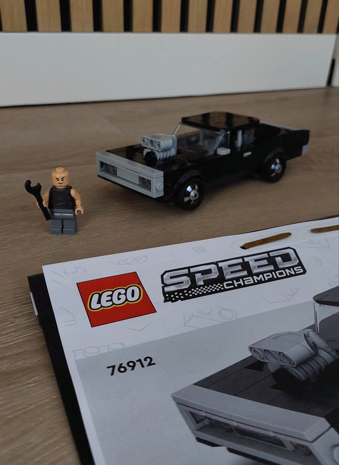 LEGO Speed Champions 76912 Fast & Furious 1970 Dodge Charger, Inclusief minifiguren, Lego, Ophalen of Verzenden, Zo goed als nieuw