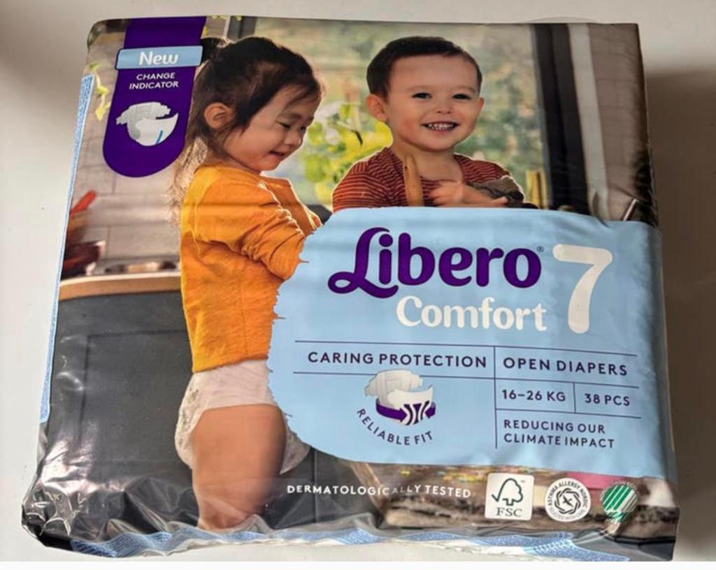 Libero Comfort 7 Luiers - 16-26 kg, 38 stuks, Ophalen of Verzenden, Nieuw