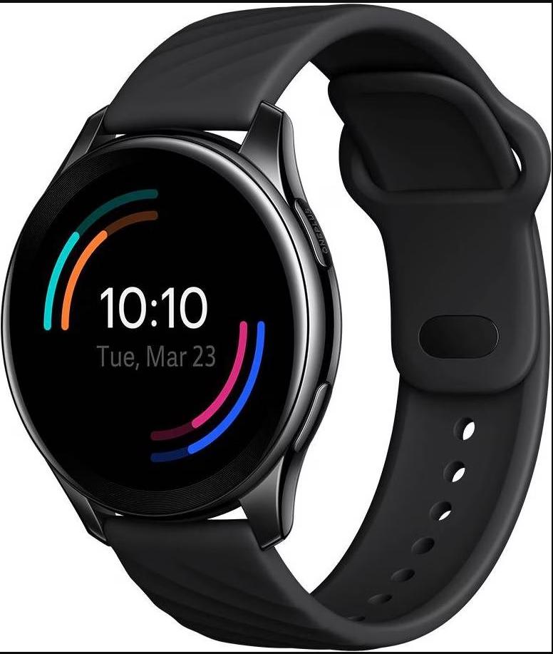 OnePlus Watch 1 Midnight Black, Sieraden, Tassen en Uiterlijk, Smartwatches, Gebruikt, Zwart, Ophalen of Verzenden, OnePlus