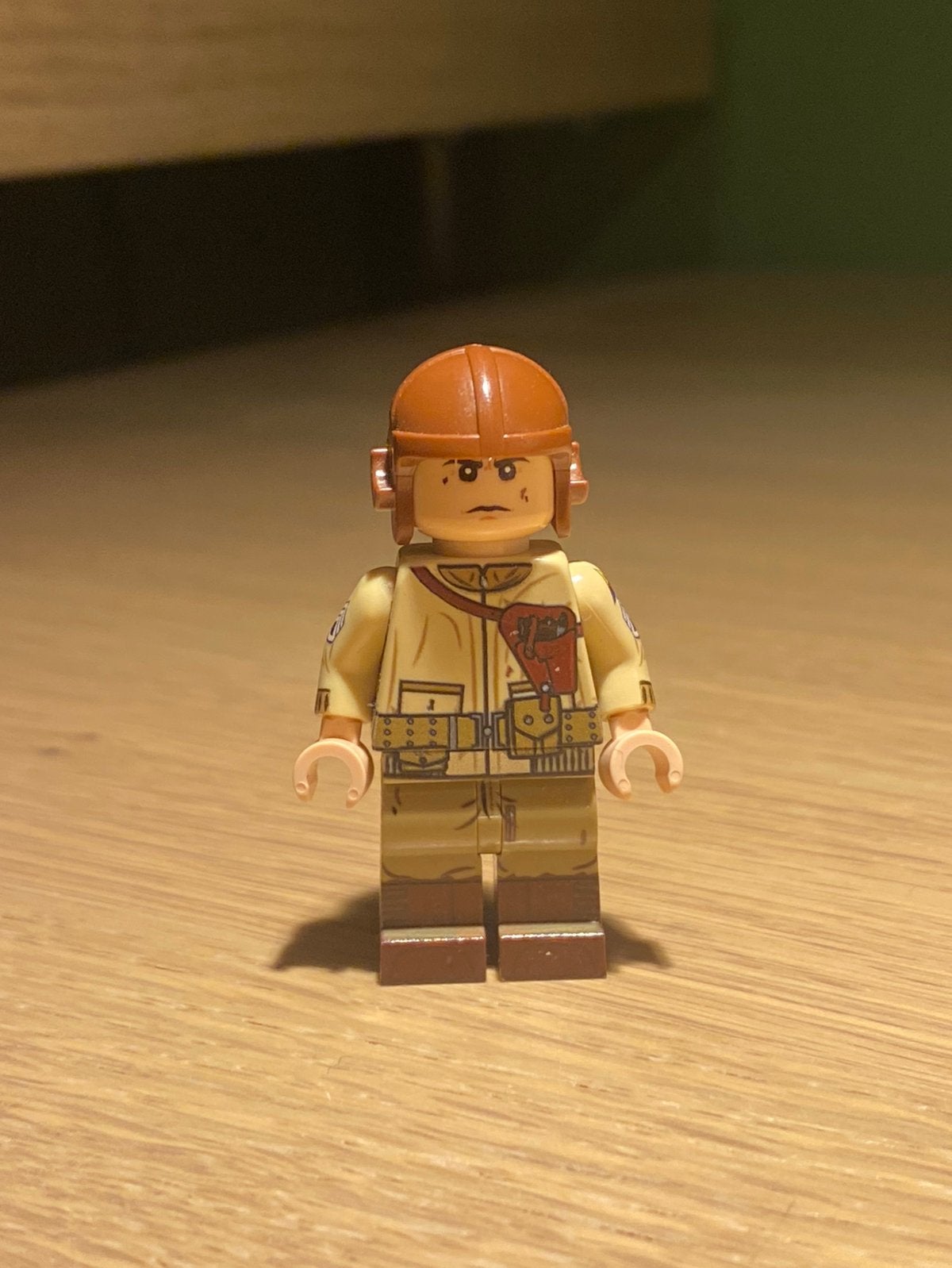 WW2 U.S. Tanker Lego Minifigure United Bricks, Ophalen of Verzenden, Zo goed als nieuw, Minifiguur, Lego