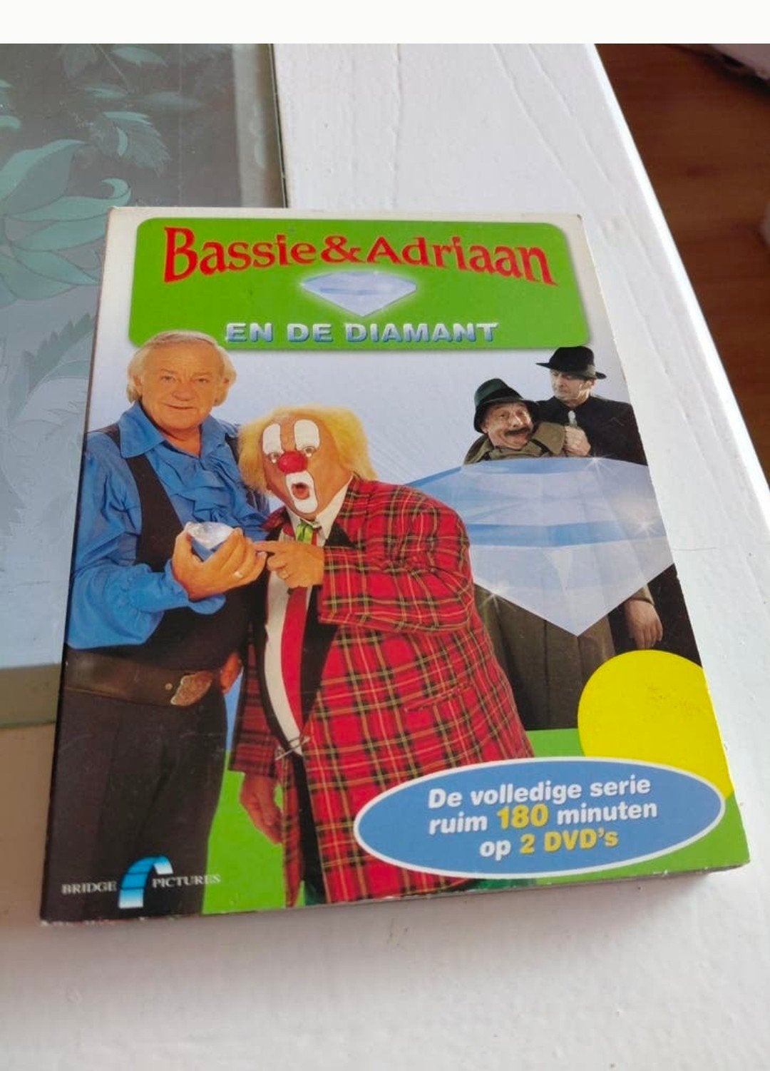 Bassie en Adriaan de Diamant boekvorm dvd., Tv-serie, Ophalen of Verzenden, Zo goed als nieuw, Familie