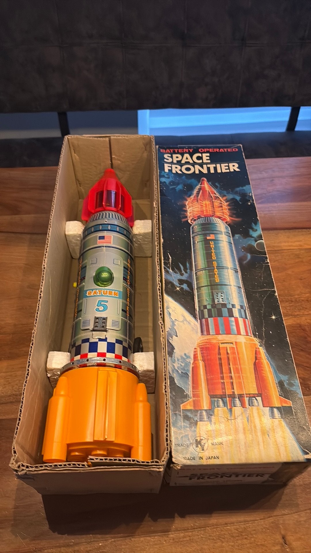 Yoshino Toys space frontier made in japan in box, Ophalen of Verzenden