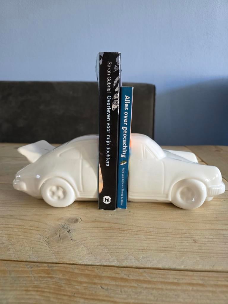 Porsche 911 Boekensteunen - Vintage Whale Tail Turbo, Ophalen of Verzenden, Zo goed als nieuw