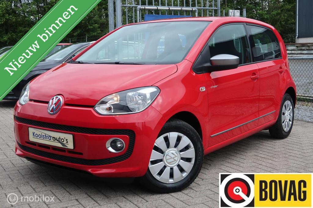 Volkswagen Up! 1.0 cheer up! BlueMotion AIRCO, Auto's, Volkswagen, Voorwielaandrijving, Stof, 840 kg, Origineel Nederlands