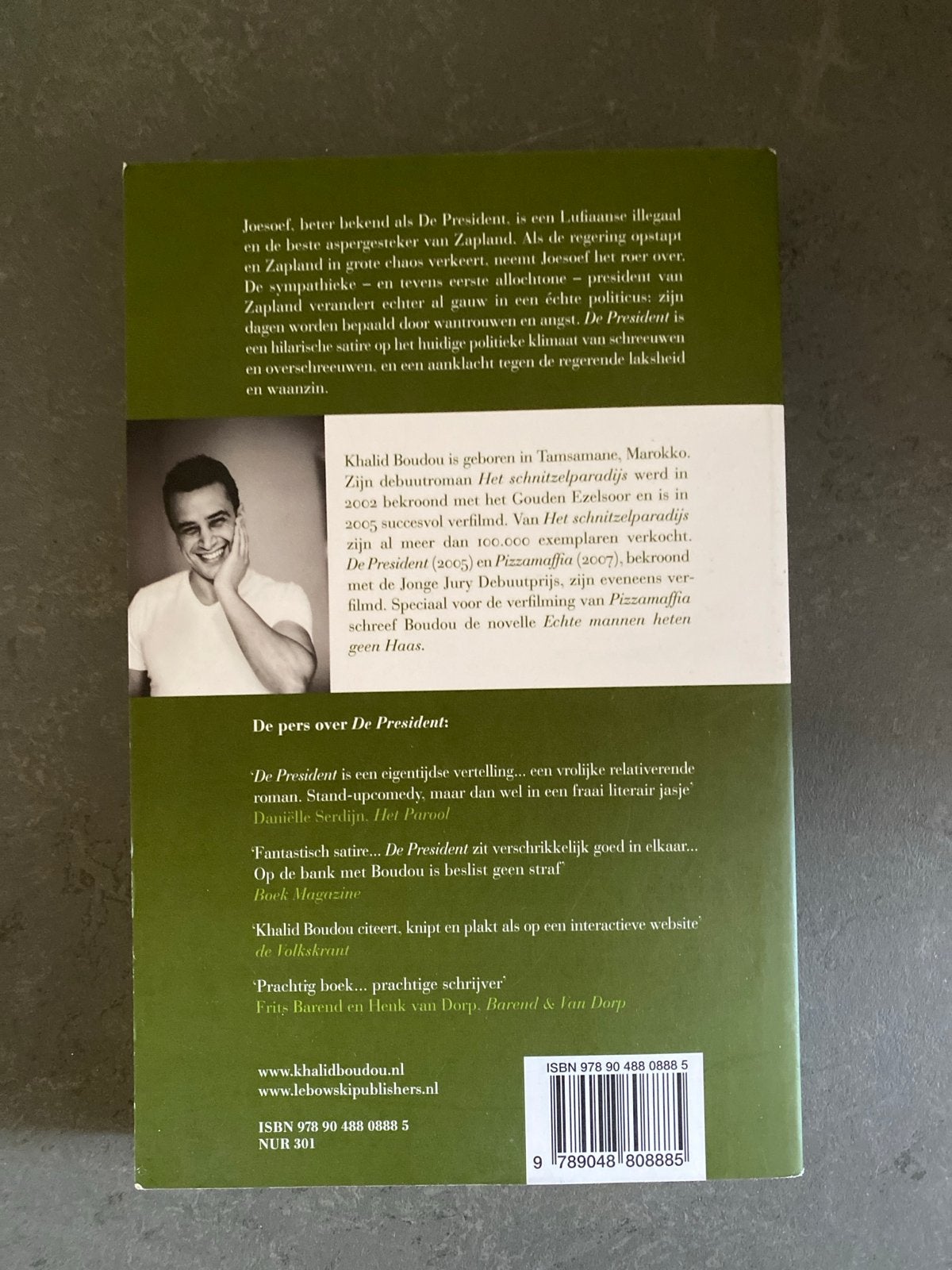 De President - Khalid Boudou (Zo goed als nieuw), Boeken, Ophalen of Verzenden, Zo goed als nieuw, Nederland