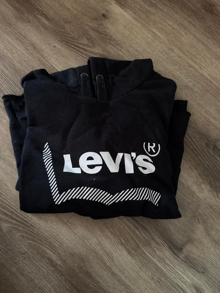 levi’s naveltruitje, Zwart, Ophalen of Verzenden, Zo goed als nieuw, Korte mouw