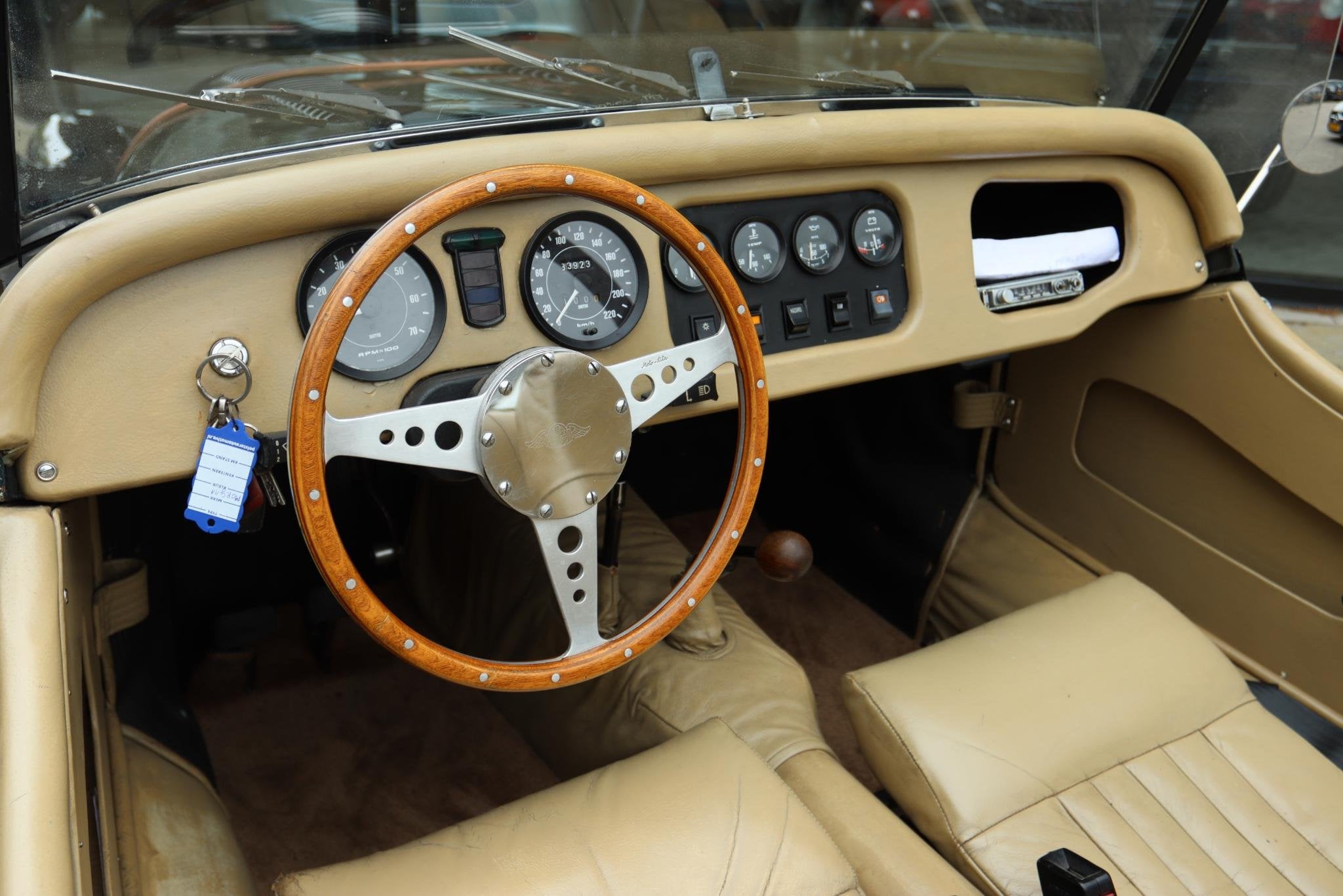 MORGAN 4/4 1.6 4-SEATER 1983 | BAGAGEREK | GROEN, Auto's, Gebruikt, 4 cilinders, Cabriolet, 4 stoelen