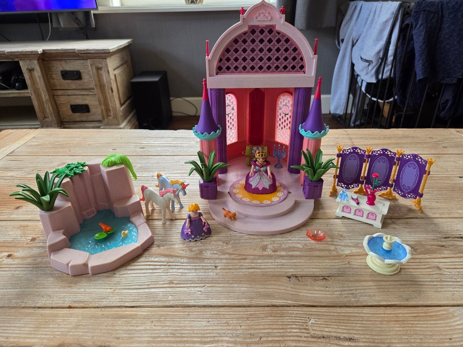 Playmobil Prinsessenkasteel, Gebruikt, Complete set, Ophalen of Verzenden, Kasteel/Fort