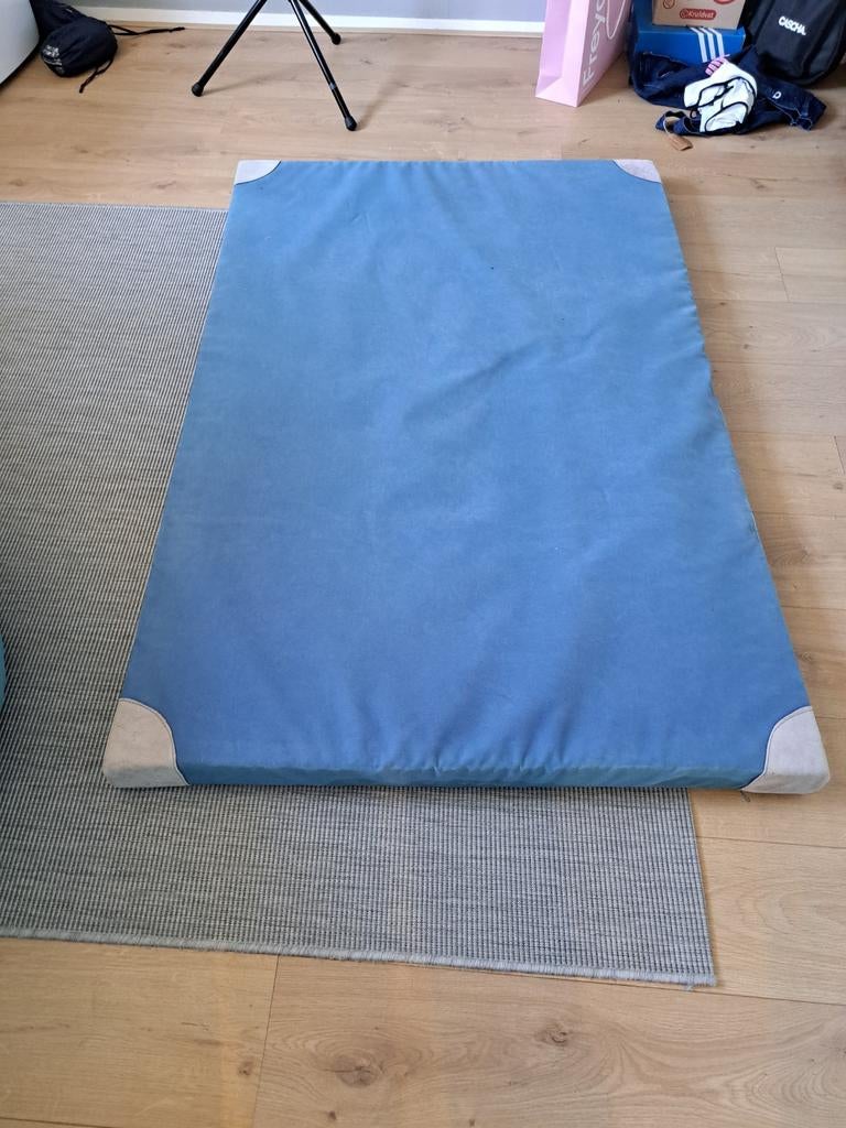Blauwe turnmat, Ophalen, Gebruikt, Maat 36 t/m 42, Blauw