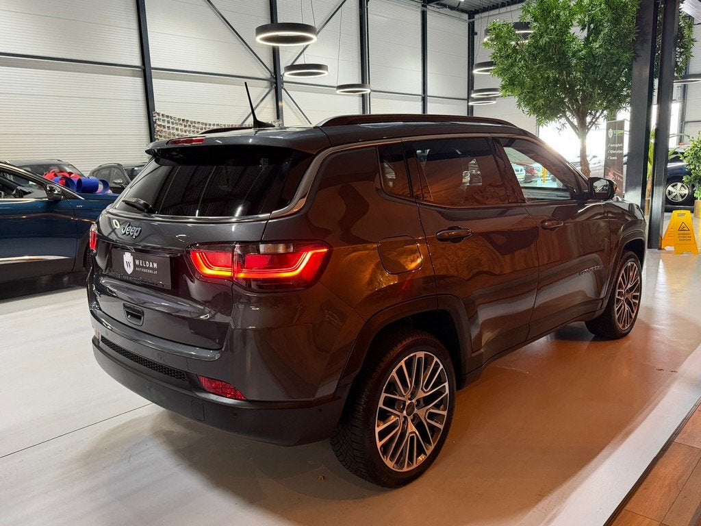 Jeep Compass 4xe 190 Plug-in Hybrid Limited|Automaat|4WD|Car, Auto's, Automaat, Gebruikt, Met garantie (alle), Leder en Stof