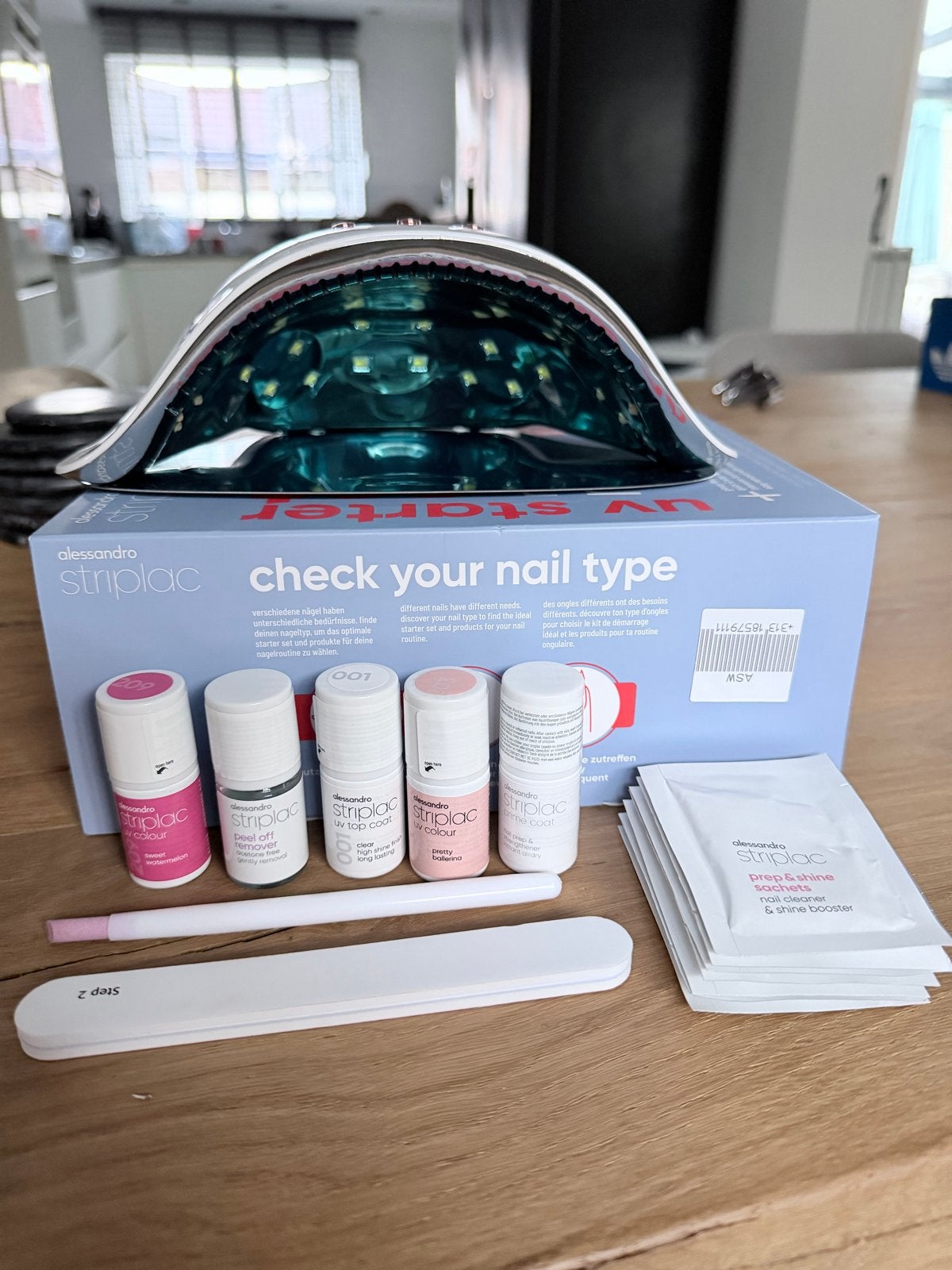 Alessandro Striplac UV Starterset - Check Your Nail Type, Ophalen of Verzenden, Zo goed als nieuw, Overige typen