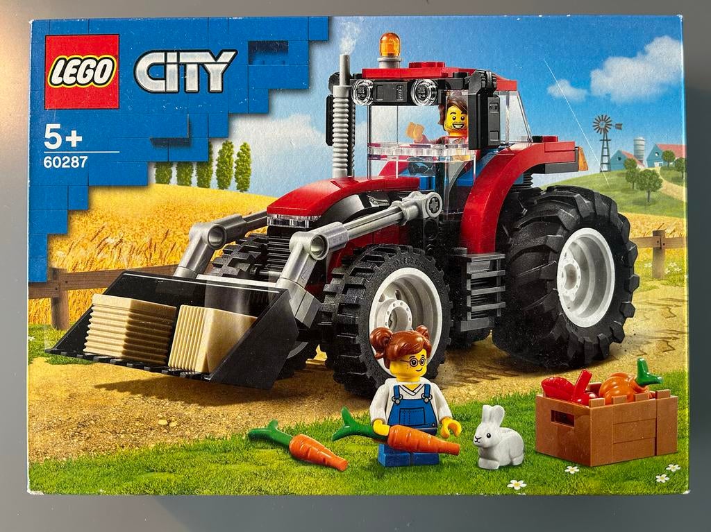 Lego City 60287 Tractor - Nieuw in doos, Ophalen of Verzenden, Nieuw, Complete set, Lego