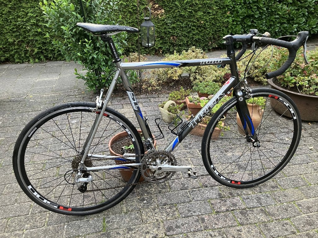 Fijne Trek 1000 61 cm racefiets, Fietsen en Brommers, 28 inch, Gebruikt, Aluminium, 57 tot 61 cm