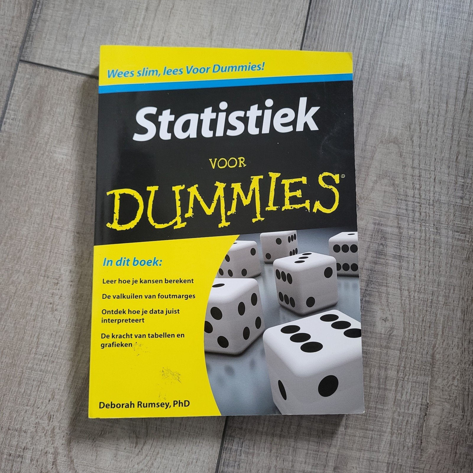 D. Rumsey - Statistiek voor Dummies, Ophalen of Verzenden, Zo goed als nieuw, D. Rumsey