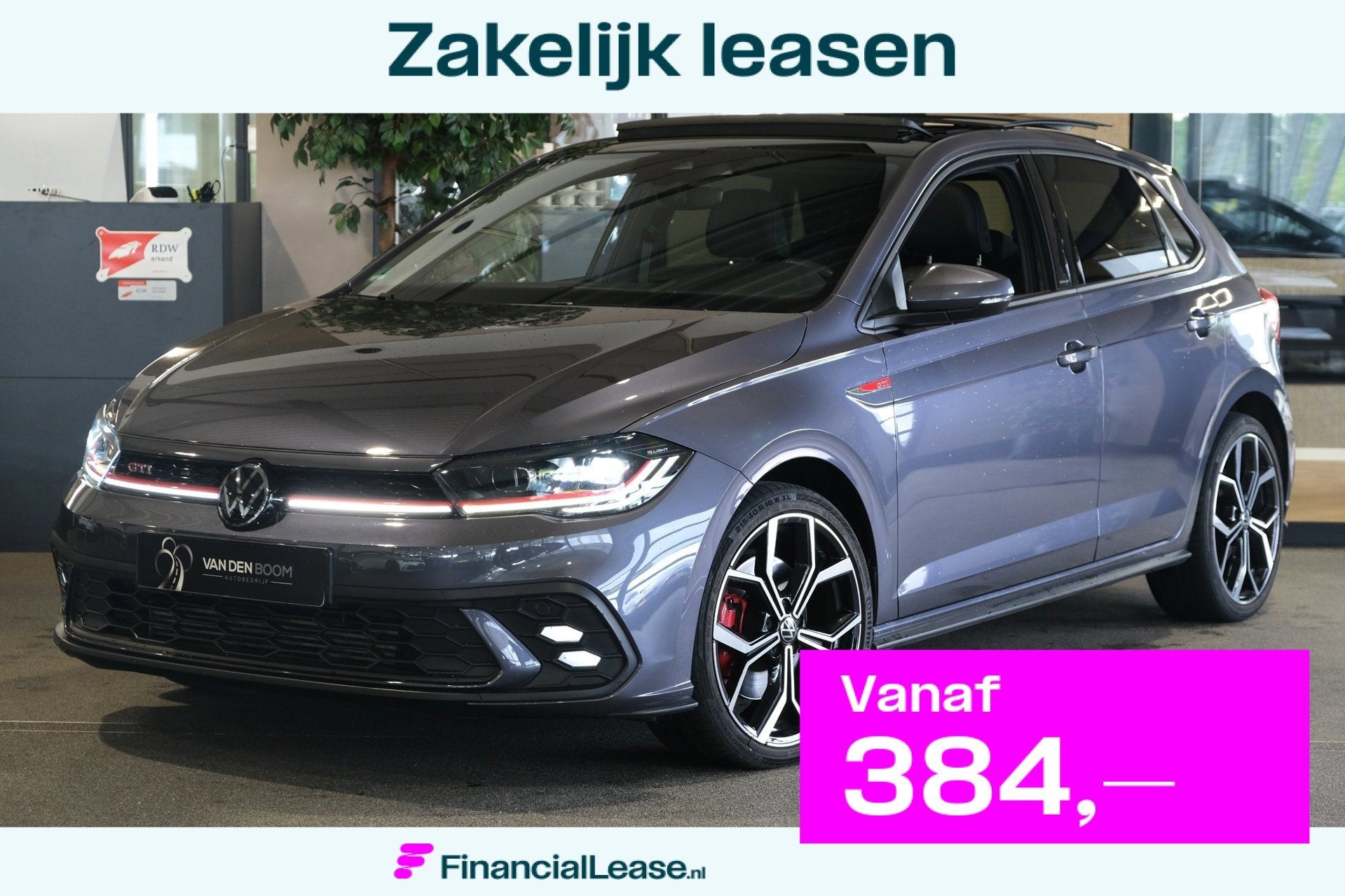Volkswagen Polo 2.0 TSI GTI 207PK DSG Facelift Pano Alcantar, 15 km/l, Gebruikt, 4 cilinders, 1984 cc