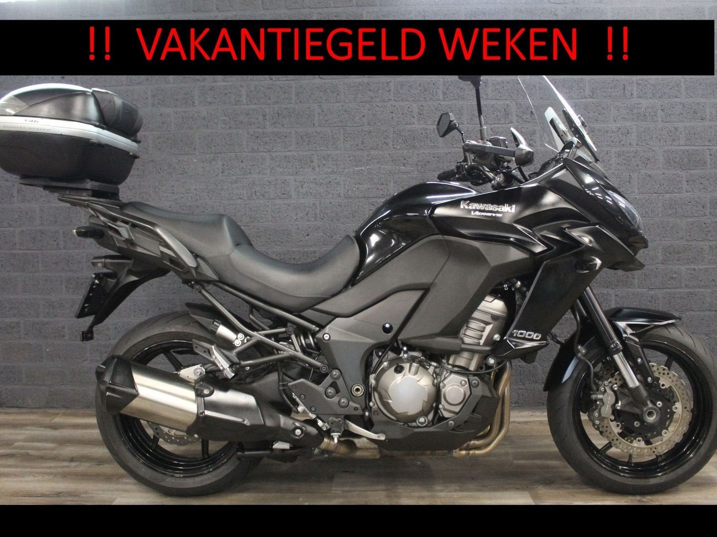 KAWASAKI VERSYS 1000 ABS (bj 2015) 27,321 km Black Edition, Motorrijbewijs A, Bedrijf, Onbekend, KAWASAKI